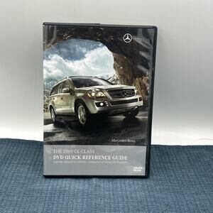 2009 MERCEDES BENZ GL-Class GL Class Quick Reference Guide DVD CD NEW OEM 09